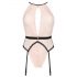 Obsessive Lilines - jarretelbody (roze) - L/XL