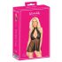 Kissable - halternek, kantwerk babydoll (zwart) - L/XL