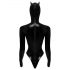 Zwarte Fluweel - lange mouwen Batwoman body (zwart) - M