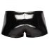 Black Level - geribbelde rits heren short (zwart)