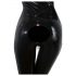 Combinaison longue en latex pour femme (noir) - S