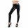 LATEX - rits-leggings (zwart)