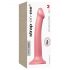 Strap-on-me Metallic Shine M - Huidvriendelijke dildo (metallic roze)