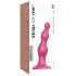 Strap-on-me Beads M - kralen dildo met voet (roze)