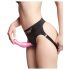 Strap-on-me Curvy S - Golvende Dildo met Voet (Roze)