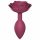 Love to Love Open Roses M - siliconen buttplug (rood)