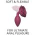 Love to Love Open Roses M - siliconen buttplug (rood)