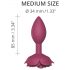 Love to Love Open Roses M - siliconen buttplug (rood)