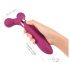 Love to Love Fireball - oplaadbare 2-in-1 massager vibrator (rood)