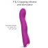 Love to Love Échange - Vibrateur rechargeable à pulsations pour point G (violet)