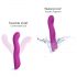 Love to Love Échange - Vibrateur rechargeable à pulsations pour point G (violet)