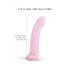 Dildolls Sterrenlicht - voet dildo (roze)