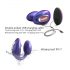 Wonderlover - G-spot vibrator met clitorisstimulator (metallic paars)