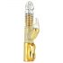 Dorcel Orgasmische Rabbit - Vibrator met clitorisstimulator (goud)