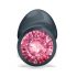 Dorcel Geisha Plug Ruby M - anale plug met roze steen (zwart)