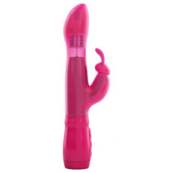 Dorcel Furious Rabbit - vibrator met clitorisstimulator (roze)