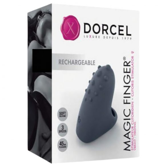 Dorcel Magische Vinger - oplaadbare vinger vibrator (grijs)