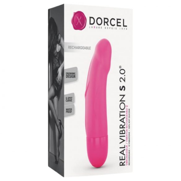 Dorcel Echte Vibratie S 2.0 - oplaadbare vibrator (roze)