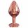 Dorcel Diamond Plug M - aluminium anale plug - medium (roségoud)