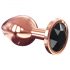 Dorcel Diamond Plug M - aluminium anale plug - medium (roségoud)