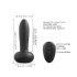 Dorcel Deep Thrust - stotende vibrator (zwart)