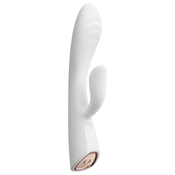 Dorcel Flexi Rabbit – verwarmende clitorisstimulator vibrator (wit)