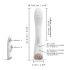 Dorcel Flexi Rabbit – verwarmende clitorisstimulator vibrator (wit)