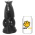 AnimHole Wolf - wolf penis dildo - 21 cm (zwart)