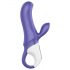 Satisfyer Magic Bunny – Vibromasseur étanche rechargeable avec stimulateur (bleu)