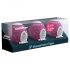 Satisfyer Egg Bubble - masturbatie-eierset (3 stuks)