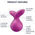 Satisfyer Viva la Vulva 3 - stimulateur clitoridien (violet)