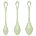 Satisfyer Yoni Power 2 - geishaballetjes set - groen (3 delig)