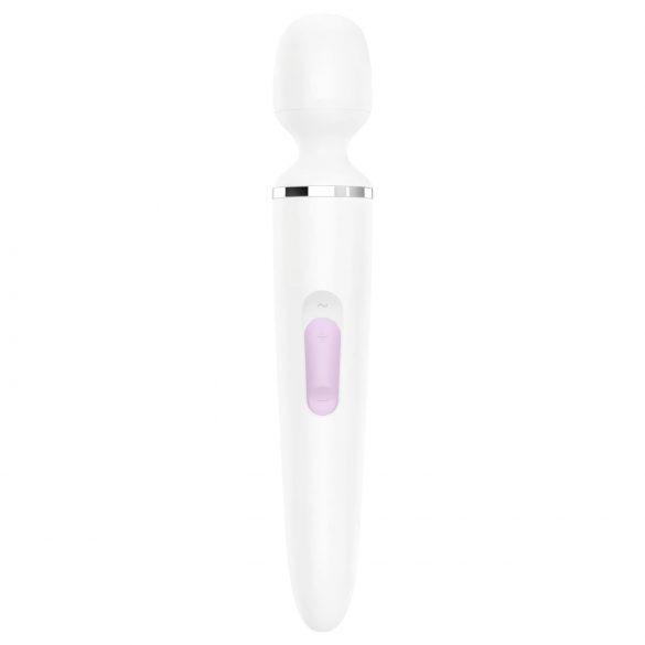 Satisfyer Wand-er Woman - waterdichte massage vibrator (wit)