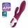 Satisfyer Heated Affair - verwarmende vibrator met clitorisarm (rood)