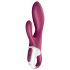 Satisfyer Heated Affair - verwarmende vibrator met clitorisarm (rood)