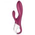 Satisfyer Heated Affair - verwarmende vibrator met clitorisarm (rood)