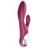 Satisfyer Heated Affair - verwarmende vibrator met clitorisarm (rood)