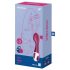 Satisfyer Hot Spot - oplaadbare, verwarmende G-spot vibrator (rood)