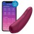 Satisfyer Curvy 1+ - slimme luchtgolf clitorisstimulator (rood)