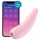 Satisfyer Curvy 2+ - slimme luchtdruk clitorisstimulator vibrator (roze)