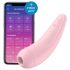 Satisfyer Curvy 2+ - slimme luchtdruk clitorisstimulator vibrator (roze)