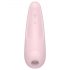 Satisfyer Curvy 2+ - slimme luchtdruk clitorisstimulator vibrator (roze)