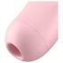 Satisfyer Curvy 2+ - slimme luchtdruk clitorisstimulator vibrator (roze)