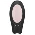 Satisfyer Double Joy - slimme waterdichte koppels vibrator (zwart)