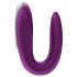 Satisfyer Double Fun - slimme parenvibrator (paars)