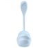 Satisfyer Smooth Petal - slim trillend ei (blauw)