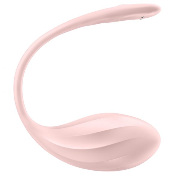 Satisfyer Ribbed Petal - vibrerend ei met afstandsbediening (pink)