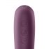 Satisfyer Dual Kiss - 2in1, oplaadbare vaginale en clitorale vibrator (paars)