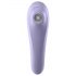 Satisfyer Dual Pleasure - slimme luchtstroom 2in1 vibrator (paars)