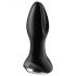 Satisfyer Rotator Plug 2 - oplaadbare, parelvormige anaal vibrator (zwart)